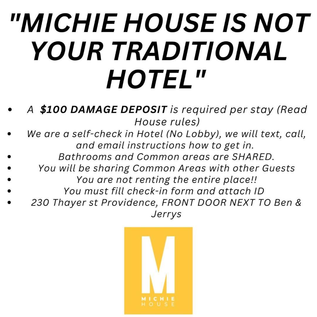 Michie House In College Hill 호텔 프로비던스 외부 사진